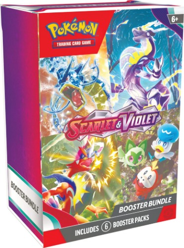 Pokémon TCG: Scarlet and Violet Booster Bundle (6 Booster Packs)
