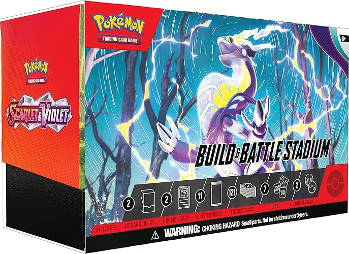 Pokémon TCG: Scarlet & Violet Build & Battle Stadium (2 Decks, 11 Boosters & more)