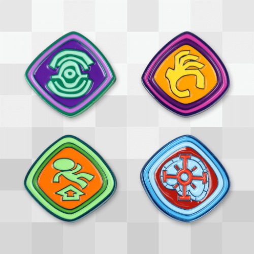 Psychonauts 2 Merit Badge Pin Set 2 | Default Title