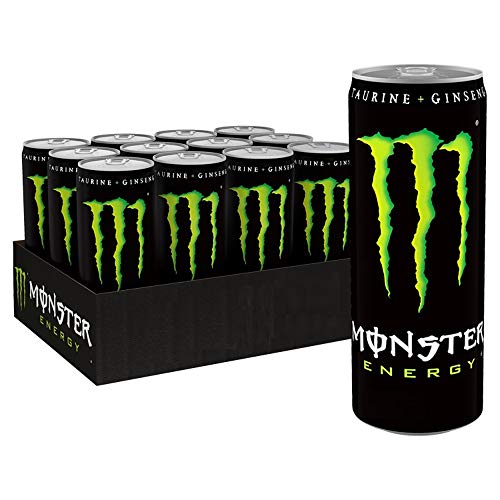 Monster Energy Drink Can - 355ml - Original (12 Pack)