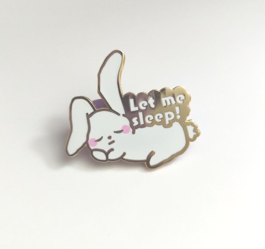 Bunny Sleep Pin