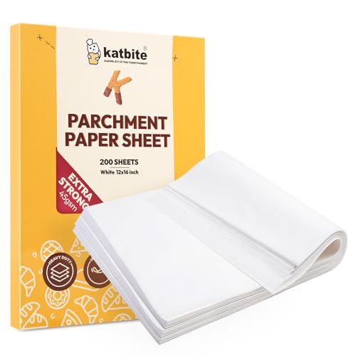 Katbite Heavy Duty Flat Parchment Paper