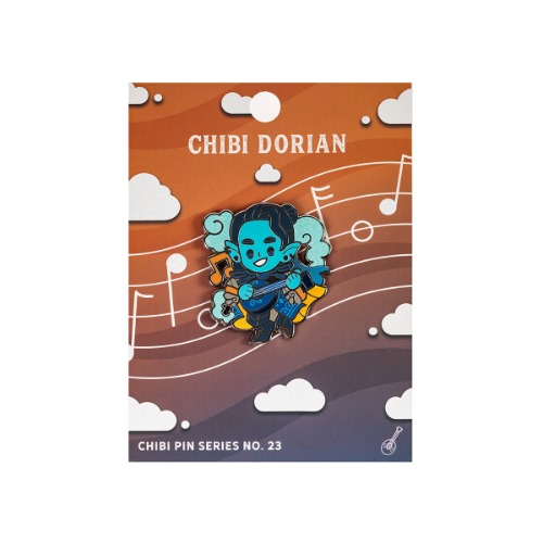 Critical Role Chibi Pin No. 23 - Dorian Storm | Default Title