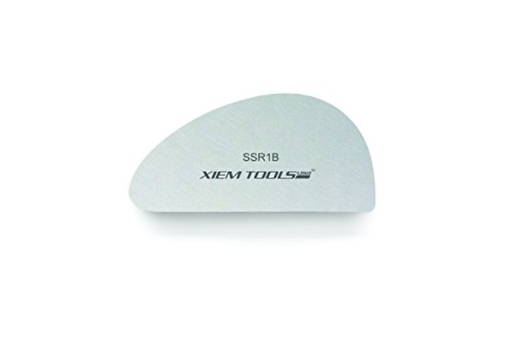 Xiem Tools Stainless Steel Clay Rib for Ceramics and Pottery (Rib 1B) - Rib 1B