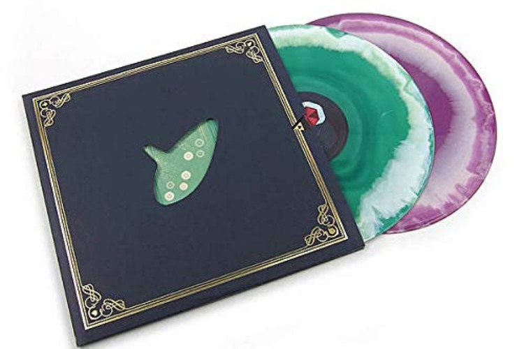 Hero of Time: The Music of Ocarina of Time - Exclusive Limited Edition Green Purple and White Merge Colored Vinyl LP x2