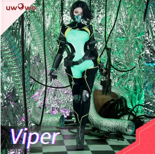 Uwowo Valorant Viper Plugsuit Bodysuit Cosplay Costume - 【Pre-sale