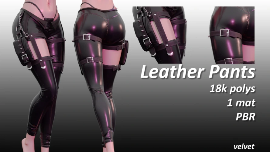Leather Pants (VRC Asset)