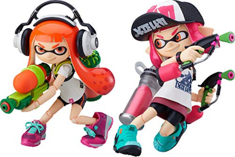 Splatoon - Splatoon 2 - Inkling - Figma #400-DX - Splatoon Girl - DX Edition (Max Factory) - Brand New