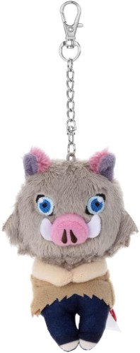 Kimetsu no Yaiba - Hashibira Inosuke - Chokkorisan - Plush Keychain (Takara Tomy A.R.T.S) - Brand New