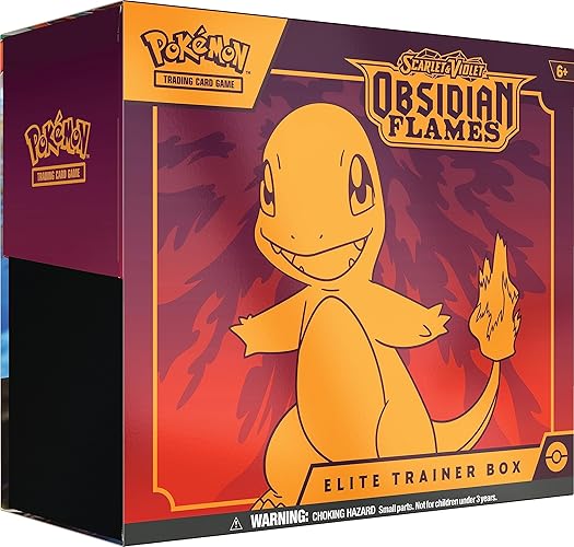 Pokemon Scarlet & Violet 3 Obsidian Flames Elite Trainer Box - Single