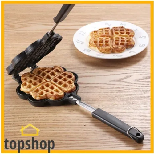TOPSHOP heart waffle pan maker