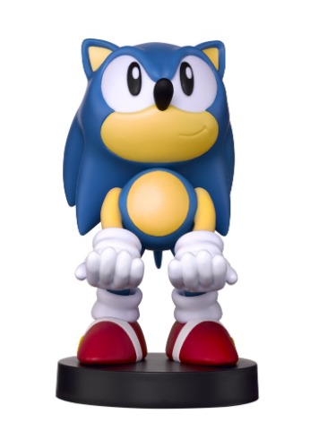 Collectible Sonic the Hedgehog Cable Guy Device Holder - works with PlayStation and Xbox controllers and all Smartphones - Classic - Not Machine Specific