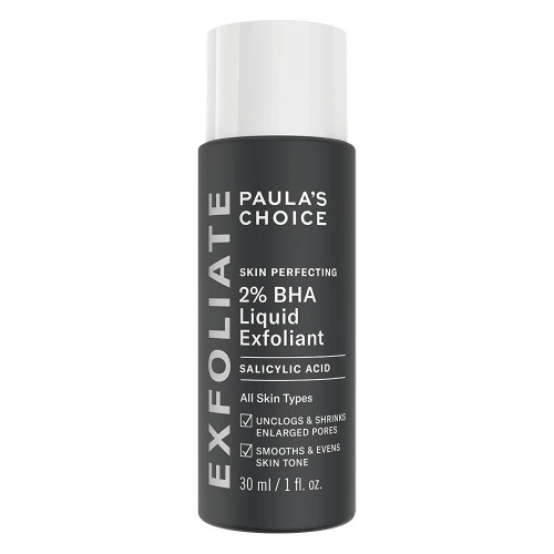Paula's Choice SKIN PERFECTING 2% BHA Liquid Exfoliant - Face Exfoliating Peel Fights Blackheads & Enlarged Pores - with Salicylic Acid - Combination & Oily Skin - 30 ml