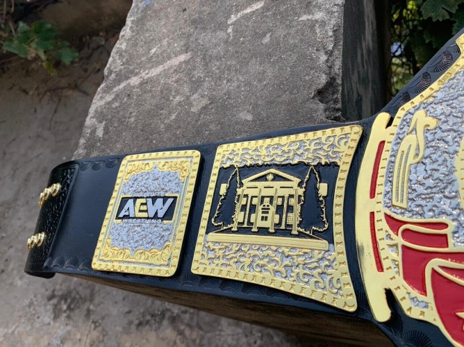 AEW TNT World Heavyweight  Wrestling Championship Belt  (Replica)