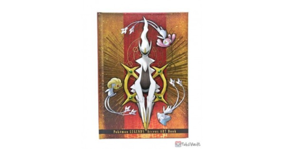 Pokemon Center 2022 Pokemon Legends Arceus Small Hardcover Art Book