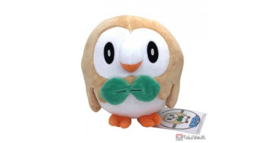 Pokemon Center 2021 Rowlet Plush Toy