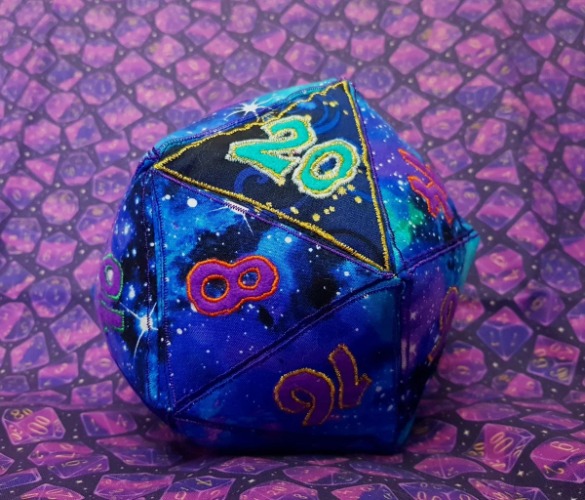 D20 Dice Plush