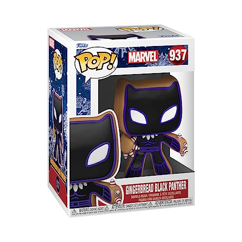 Funko Pop! Marvel: Gingerbread Black Panther Multicolor 50662