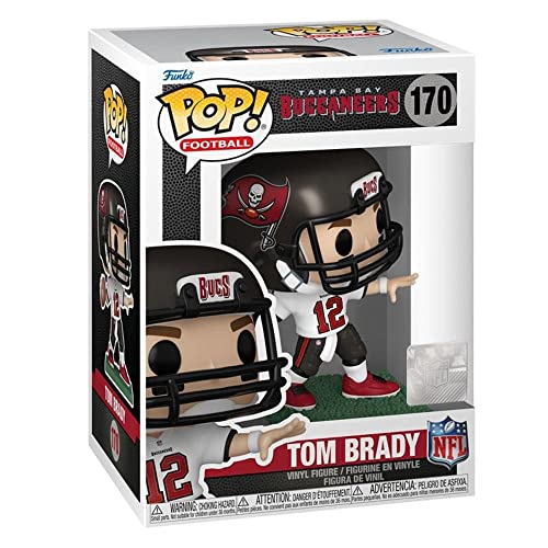 Funko Pop! NFL Stars: Buccaneers - Tom Brady (Away) Pop Figure