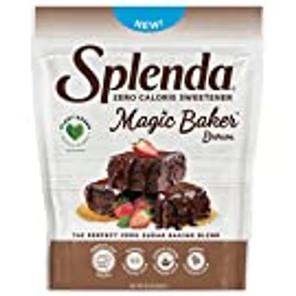 SPLENDA Magic Baker Brown Zero Calorie Plant Based Granulated Baking Blend - Zero Sugar, Keto Friendly, 454 Gram Pouch (Pack of 1)