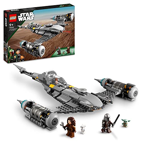 LEGO 75325 Star Wars The Mandalorian's N-1 Starfighter Building Toy, The Book of Boba Fett, Gift idea for Kids, Boys & Girls Age 9 Plus with Baby Yoda and Droid Figures - Single