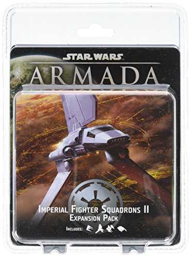 Fantasy Flight Games | Star Wars Armada: Imperial Fighter Squadrons II Exp | Miniature Game | 2 Players | Ages 14+ Years | 45+ Minutes Playtime - 5. Galactic Empire - i) Galactic Empire: Imperial Fighter Squadrons II