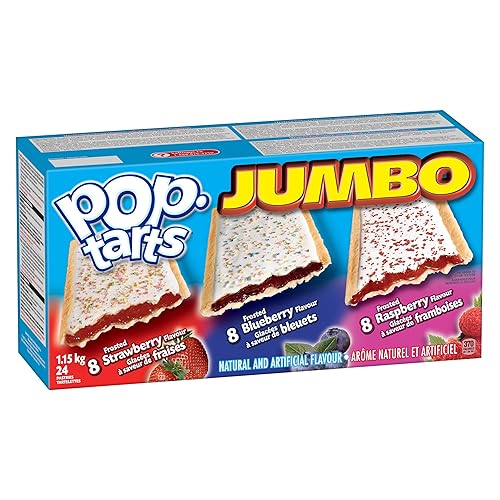 Kellogg's PopTarts Jumbo 24-Count, 1.2kg - Pastry