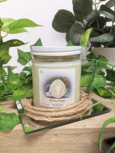 White Mage candle