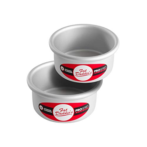 Fat Daddio's Anodized Aluminum Round Cake Pans