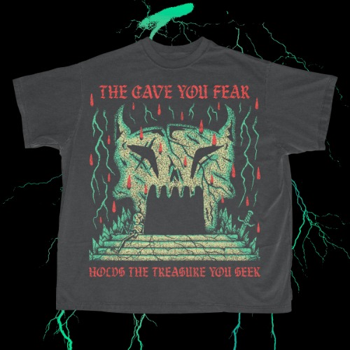 The Cave You Fear Vintage Tee | Medium