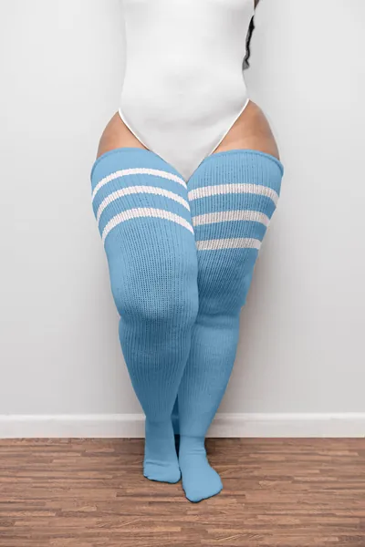 Pastel Blue & Stripes