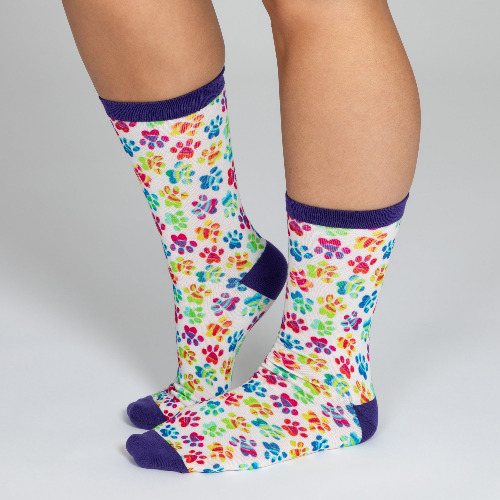 Celebration Paws Crew Socks - Set of 3 | Default Title