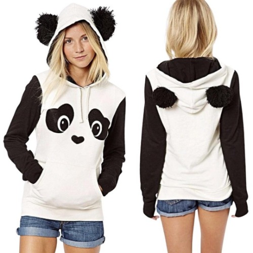 Panda Hooded Sweater | XXL
