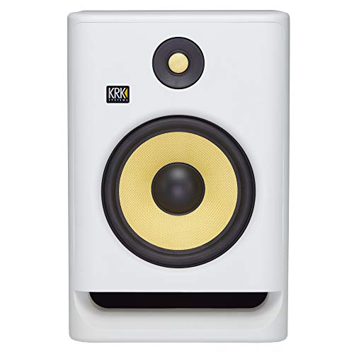 KRK ROKIT8G4WHITE 8" Studio Monitor White - White Noise - RP8-G4 - MONITOR