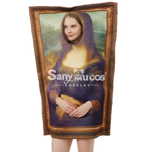【In Stock】Halloween Cosplay Paintings Cosplay Costume - Mona Lisa