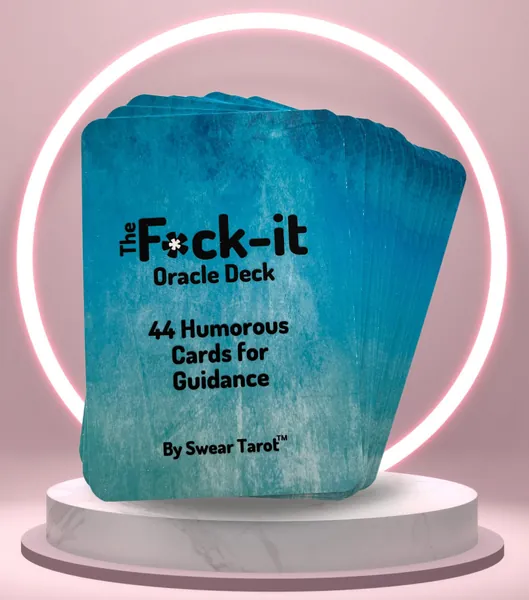FUCK-IT Oracle Deck - Tarot Inspired Divination Cards that are Accurate &  Fun for Readings and Guidance