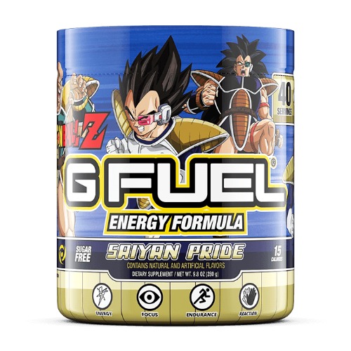 Dragon Ball Z Energy Drink Mix Powder - Saiyan Pride