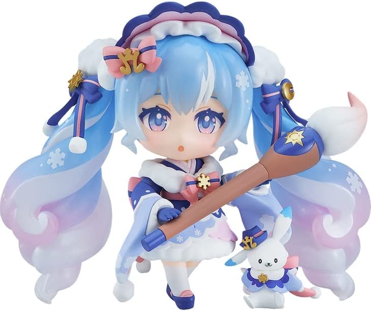 Vocaloid - Hatsune Miku - Rabbit Yukine - Nendoroid  #2023 - Snow, Serene Winter Ver. (Good Smile Company) - Pre Owned