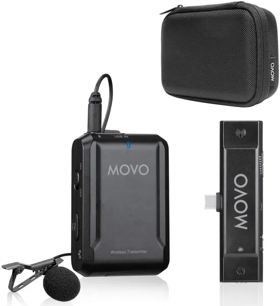 EDGE-UC | USB-C Wireless Microphone for Android & Samsung | Movo
