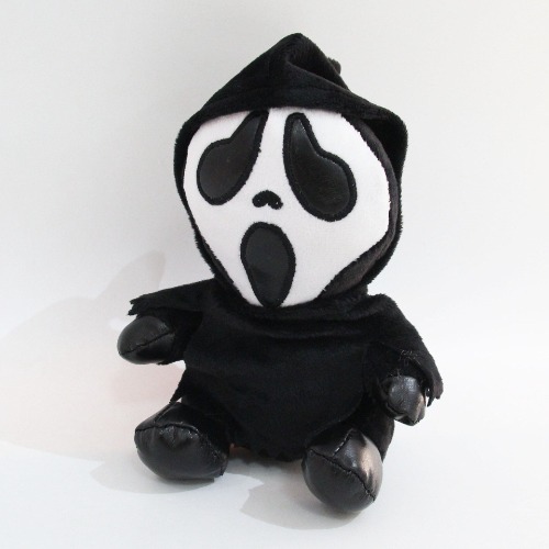 Black & White Ghost Plushie Toy