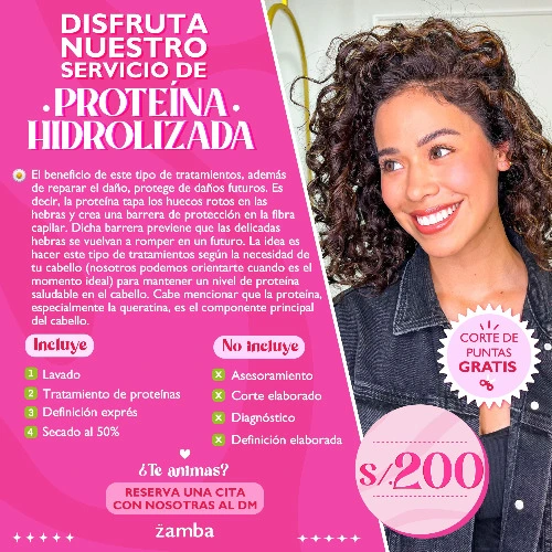 Tratamiento de Proteína Hidrolizada