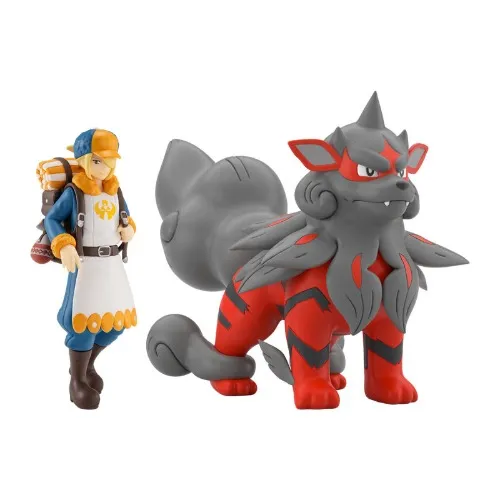 Figures Volo & Hisuian Arcanine Pokémon Scale World Hisui Region