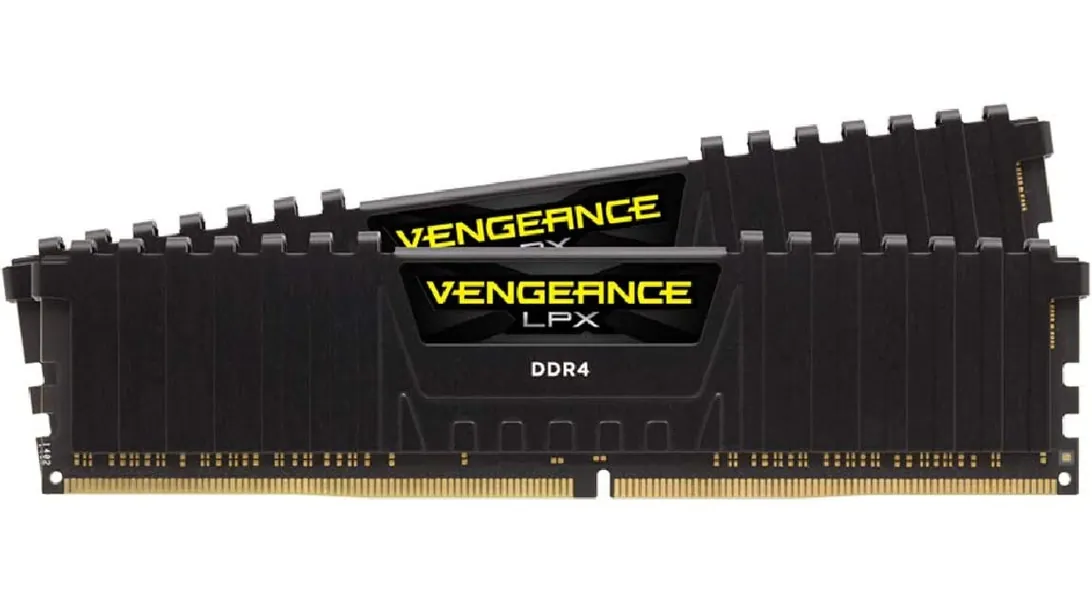 Corsair Vengeance LPX Memorie per Desktop a Elevate Prestazioni, 16 GB (2 X 8 GB), DDR4, 3200 MHz, C16 XMP 2.0, Nero, 288-pin DIMM