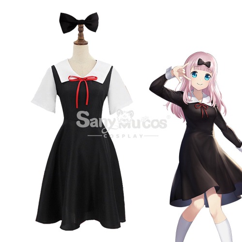 【In Stock】Anime Kaguya-sama: Love Is War Cosplay Chika Costume - L