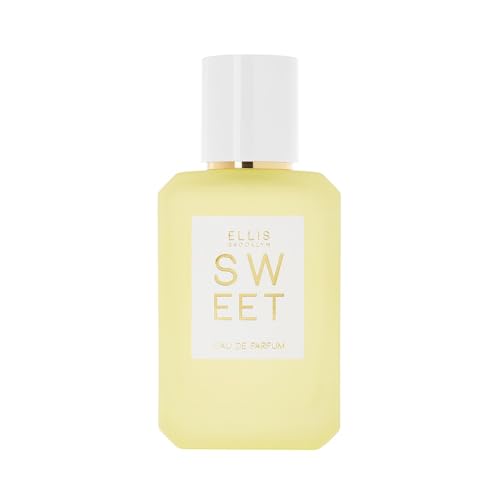 Ellis Brooklyn SWEET Eau De Parfum for Women - Clean Perfume, Bergamot Perfume, Marshmallow Perfume, Amber Cashmere Perfume, Sweet Perfume for Women - SWEET - 1.7 Fl Oz (Pack of 1)