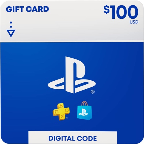 $100 PlayStation Store Gift Card [Digital Code] - $100 Code