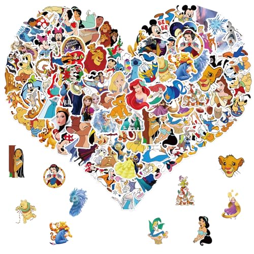 Disney Stickers 100 Pieces Cartoon Character 