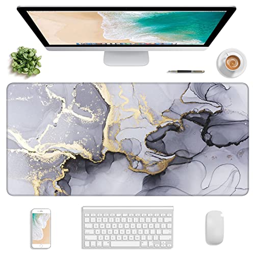Gaming-Mauspad XXL 77 x 36 cm - Grey Marble