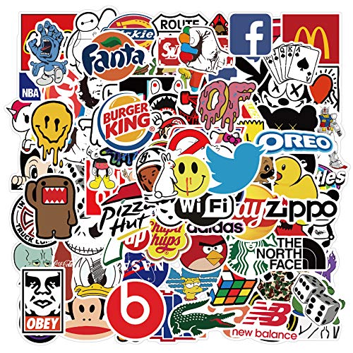 200 Sticker Pack - Various Brands