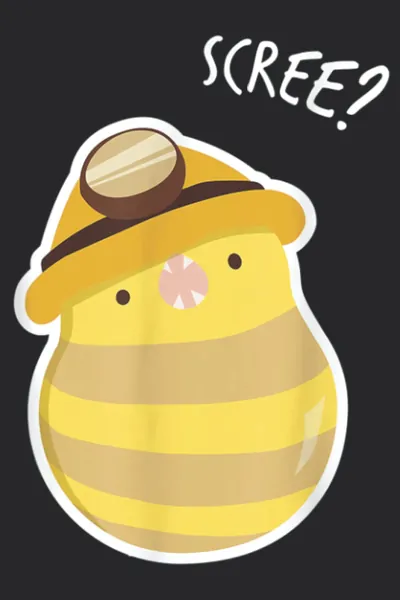 Cute Great Serpent of Ronka SCREE MMO FFXIV FF14: Plain Lined Journal Notebook, 120 Pages, Medium 6 x 9 Inches, Printed Cover